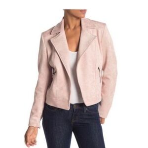 Philosophy Pink Suede Jacket